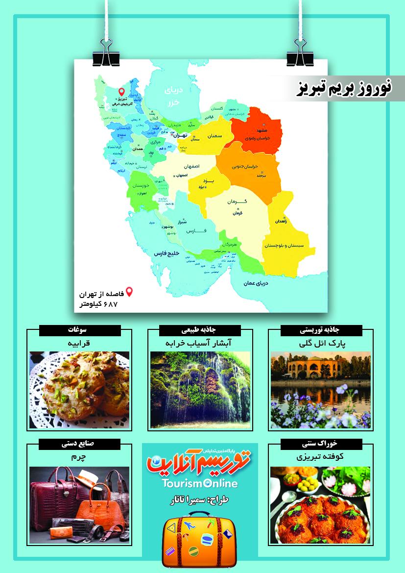 تبریز اینفوگرافیک