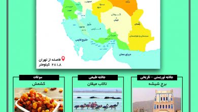 اینفوگرافیک گردشگری / نوروز بریم اراک!