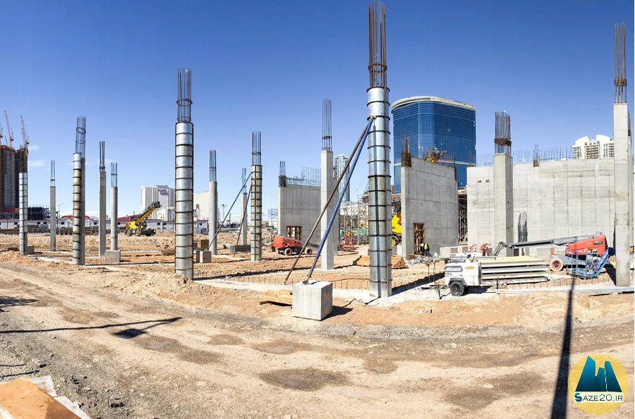 ستون‌های بتنی