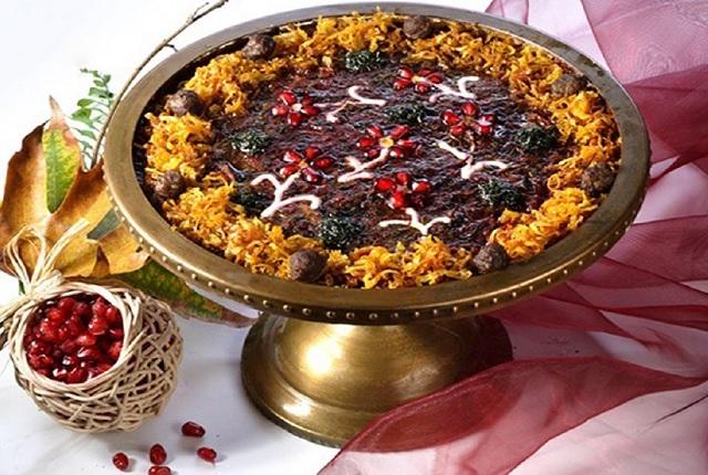 خوراک شب یلدا